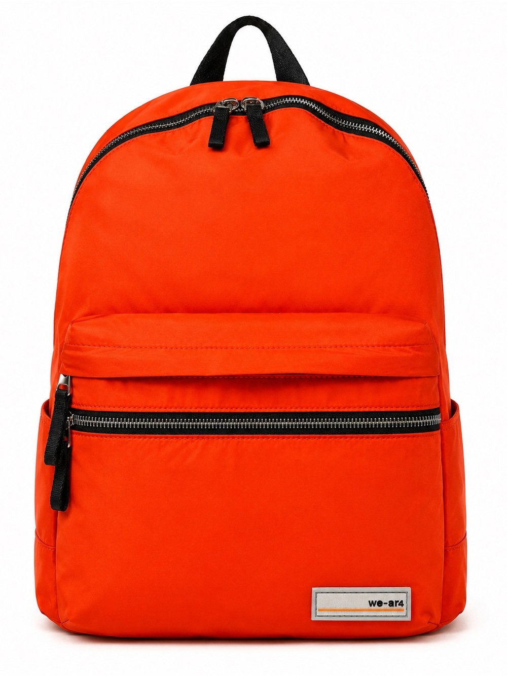 WE-AR4 Packed Nylon Backpack Blood Orange Recycled Nylon NWT Laptop Backpack